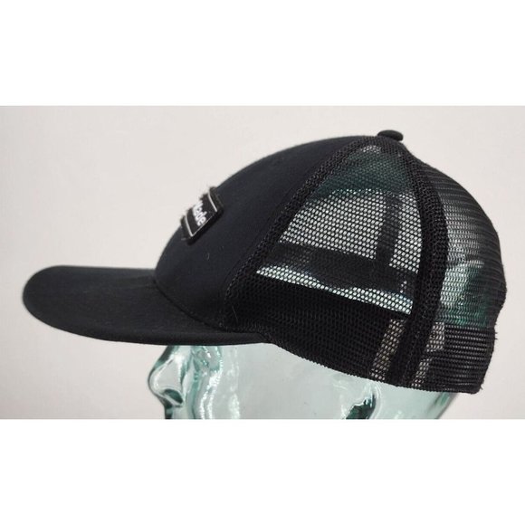 Taylormade Golf Snapback Hat Cap Black Patch Embroidered Logo Mesh Back OSFA - Picture 3 of 9